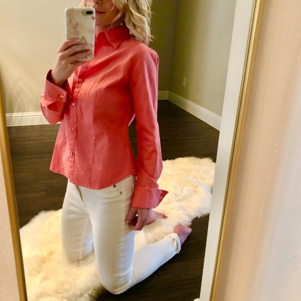 Ann Taylor Cuffed Button-Down - image 3